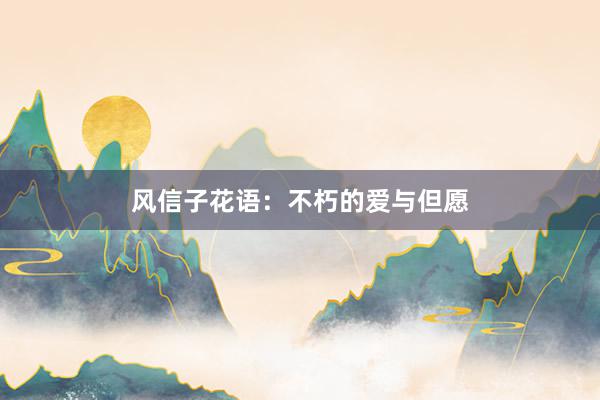 风信子花语：不朽的爱与但愿